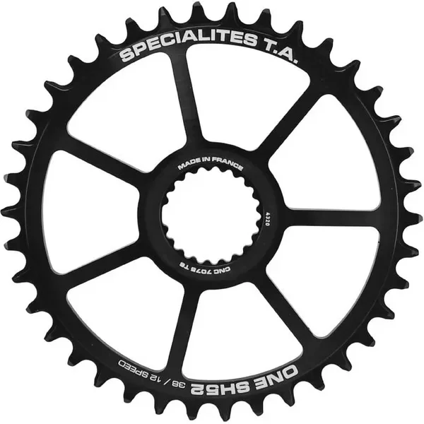 Plateau Disque De VéLo Mono Direct Mount Specialités T.A. VTT Shimano Xtr M9100 - XT M8100 - Slx M7100 TA One Sh52 38Dts Comp M900 10-11-12V.-image