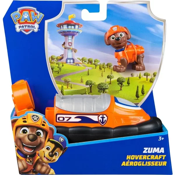 Jeux De Voiture Avec Figurine Zuma Pat Patrouille Spin Master-image