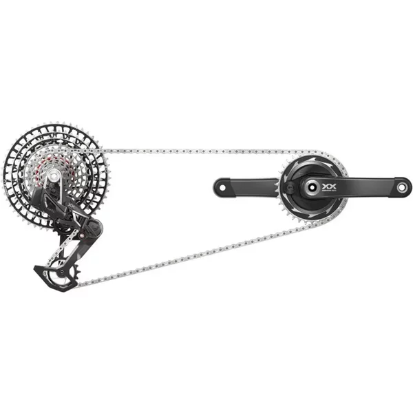 Groupe Complet VéLo Sram XX-SL PM T-Type AXS Eagle Q168 CL55 Dub 34 165 10/52-image