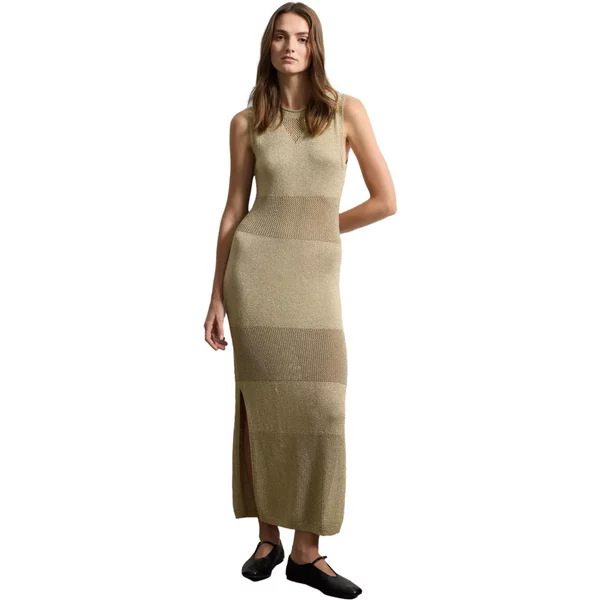 LangäRmliges Strickkleid FüR Damen Stefanel-image