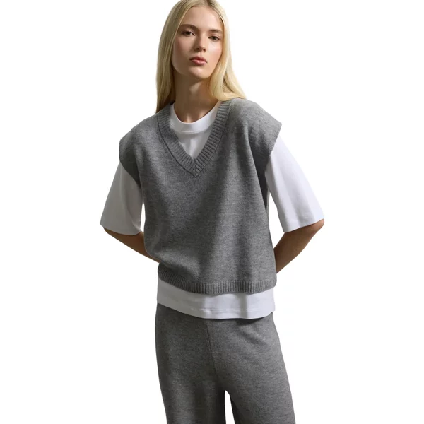 Damen V-Ausschnitt Tanktop Stefanel-image