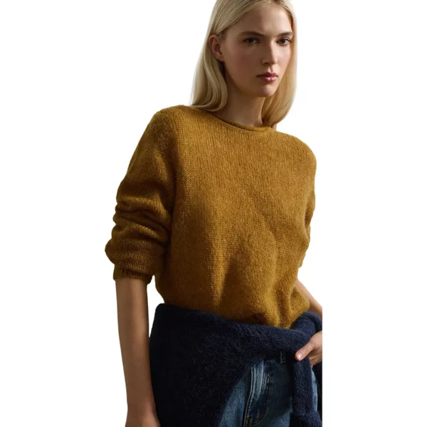 Pull Aus Mohair- Und Wollmischung Damen Stefanel-image