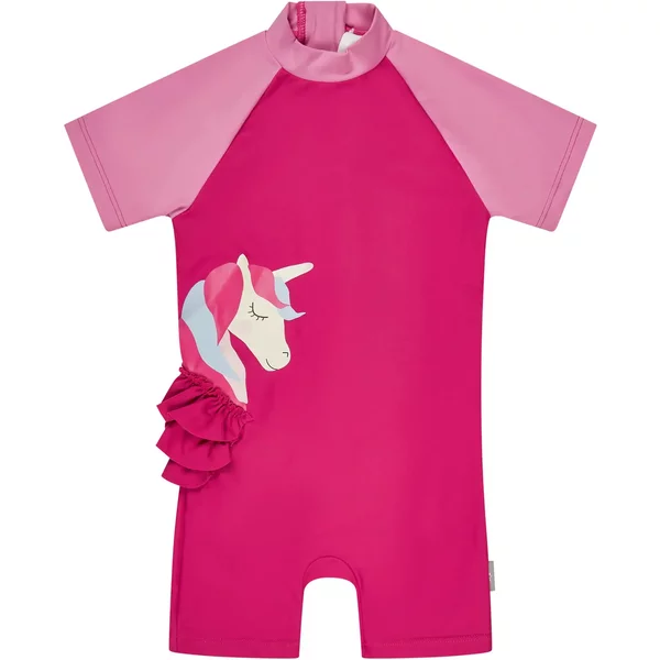 MäDchen Einteiler Mit Einhorn-Muster Sterntaler-image