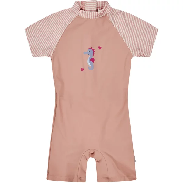 MäDchen Schwimmanzug Mit Seepferdchen-Muster Sterntaler-image
