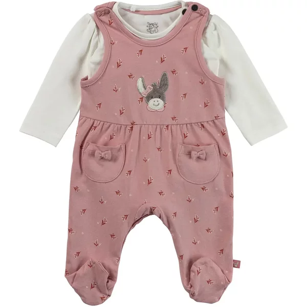Baby Set Mit Nicki Und Langarmbody Mit Blumenmuster FüR MäDchen Sterntaler-image