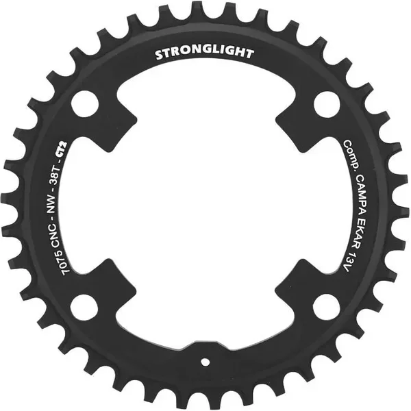 Plateau Gravel 4 Branches Stronglight Campagnolo Ekar Ct2 38Dts Mono 13V.-image