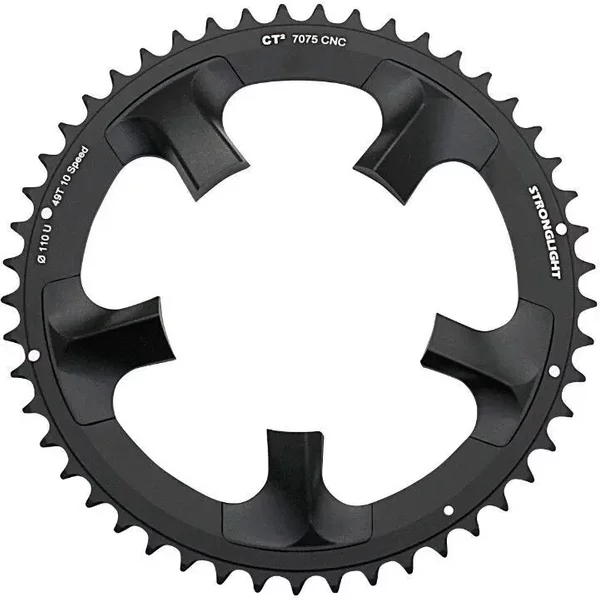 Plateau Route Avec 5 Branches ExtéRieur Stronglight Shimano Ultegra 6750 Ct2-image