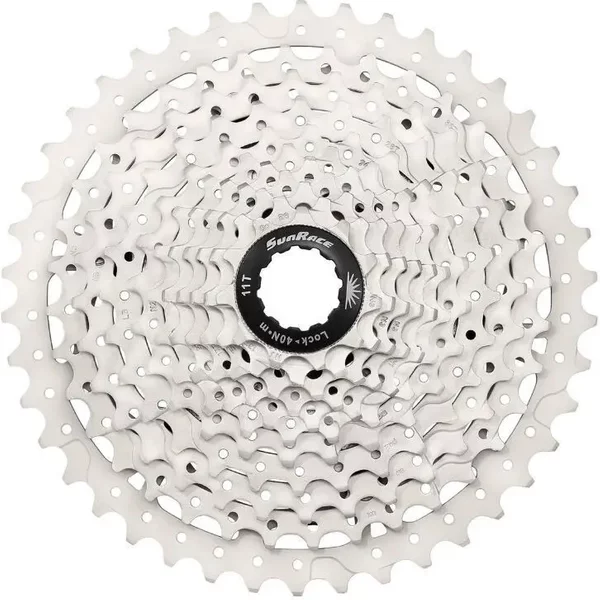 Cassette VTT 2 Blocs + Pignons Sunrace MS3 Shimano Metallic 10 V 11-46 T-image
