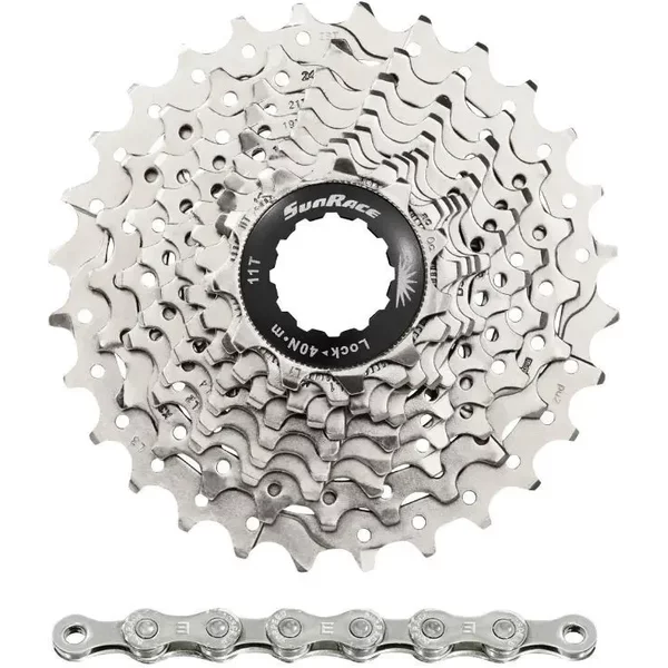 Cassette Avec ChaîNe Sunrace Rs1 11-28 Shimano-image
