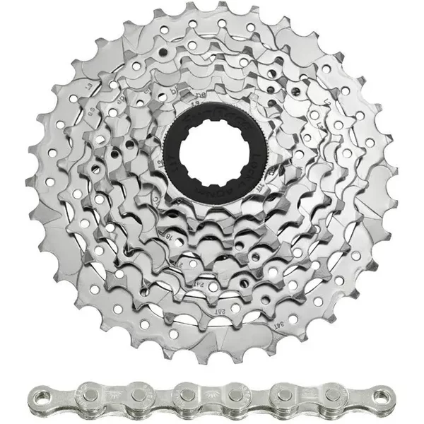 Cassette Avec ChaîNe Sunrace M66 11-32 Shimano-Sram Nickel-image