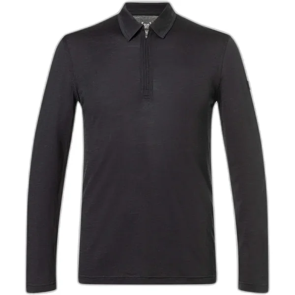 Zip Long Sleeve Polo super.natural