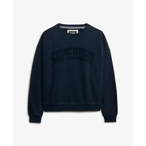 Sweatshirt Mit Rundhalsausschnitt Und Tonale SchriftzüGe FüR Frauen Superdry Athletic Essentials-image