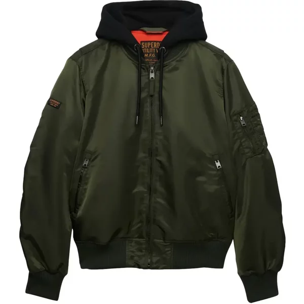 Oversized Military Hoodie FüR Damen Superdry Ma1-image
