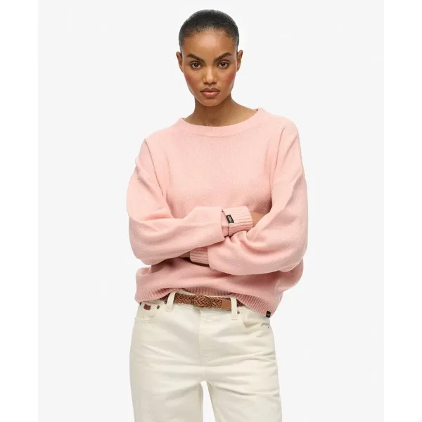Weit Geschnittenes Rundhals-Pullover FüR Damen Superdry-image