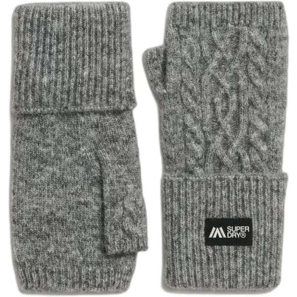 Handschuhe Mit WäRme FüR Damen Superdry Cable Luxe-image