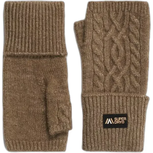 Handschuhe Mit WäRme FüR Damen Superdry Cable Luxe-image