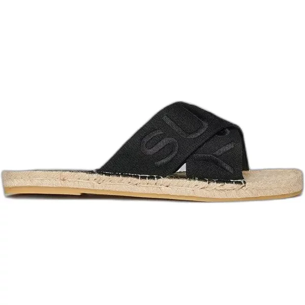 Damen-Espadrilles Mit üBerkreuzten Riemen Superdry-image