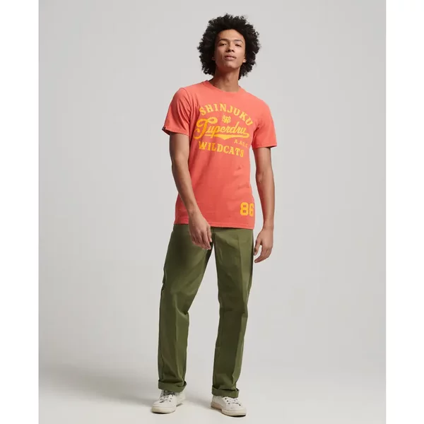Biologisches T-Shirt Superdry Vintage Home Run-image