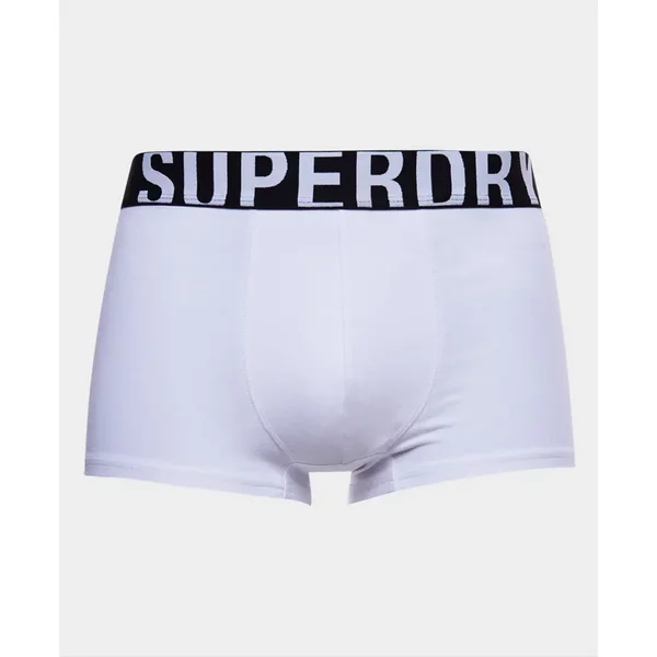 Boxershorts Aus Bio-Baumwolle Superdry Dual Logo (X2)-image