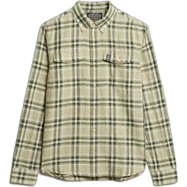 Kariertes Hemd Mit Langen ÄRmeln Superdry The Merchant Store-image
