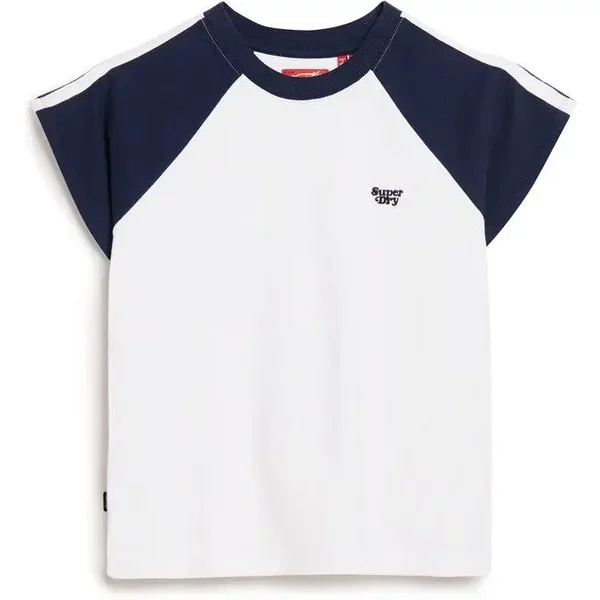 Retro-Logo-T-Shirt FüR Damen Superdry Essential-image