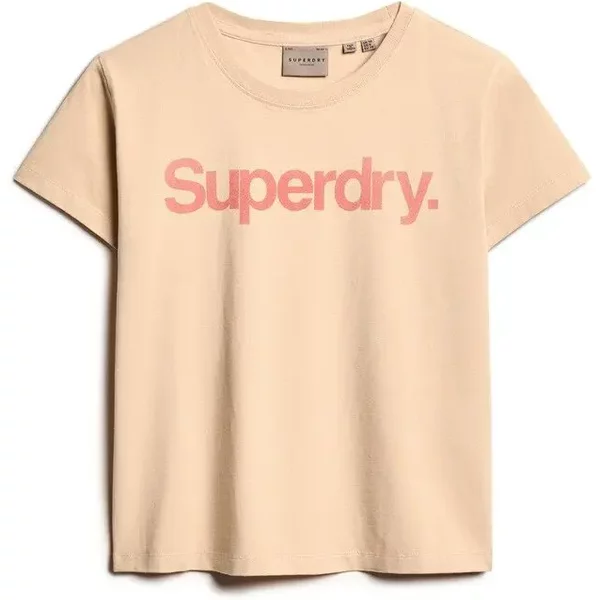 Eng Anliegendes T-Shirt, Damen Superdry Core Logo City-image