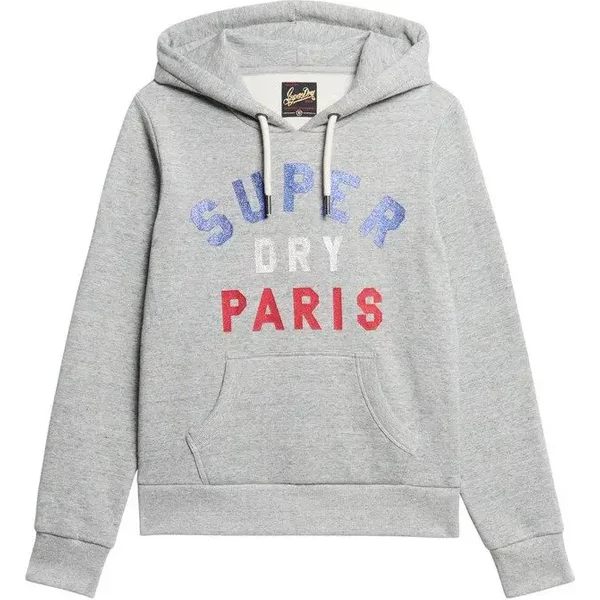 Damen Hoodie Mit Glitzer-Logo Superdry-image