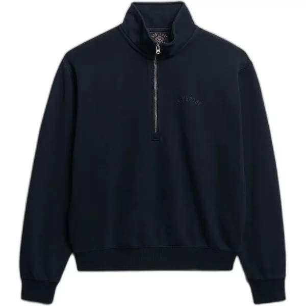 Pull Mit Logo Und Stehkragen FüR Frauen Superdry Essential-image