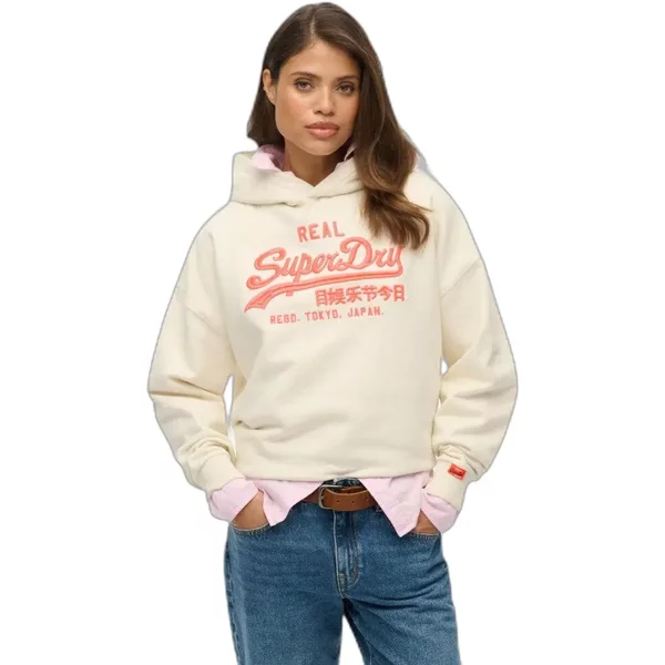 Hoodie Damen Superdry Vl Neon-image