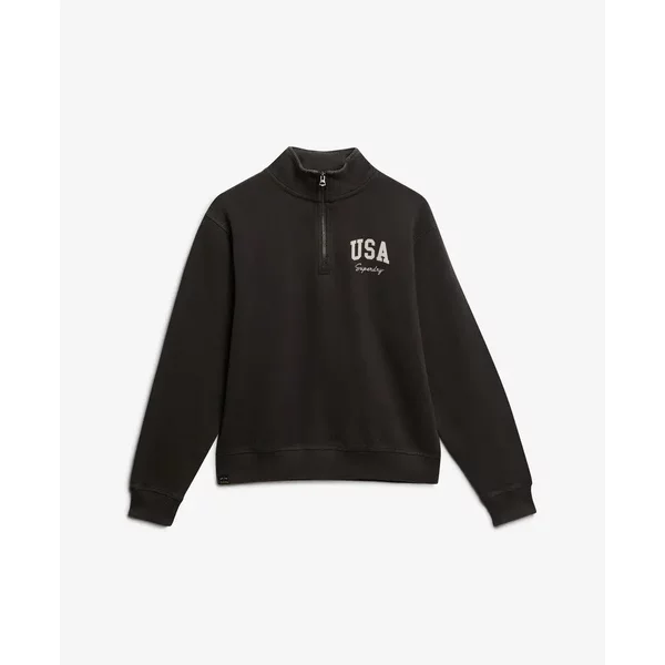 Damen Sweatshirt Mit Halben ReißVerschluss Superdry Athletic Essentials-image