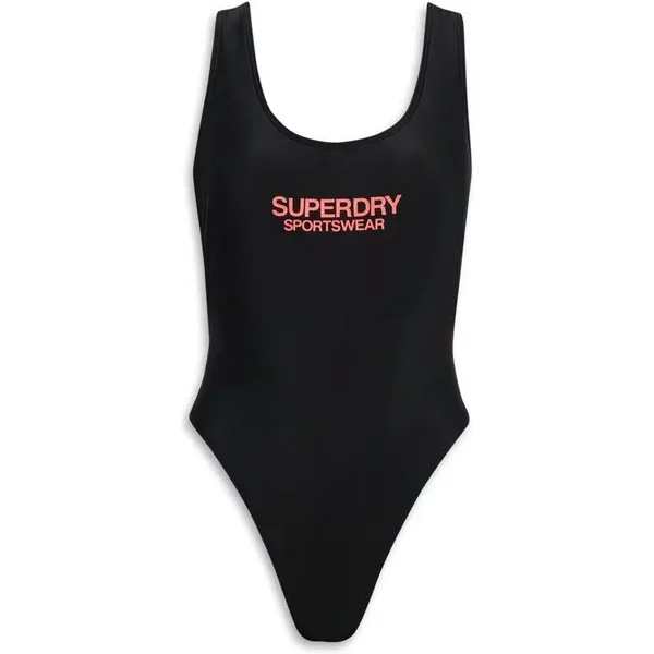 Elastischer Badeanzug Mit Tiefem RüCkenausschnitt FüR Frauen Superdry-image
