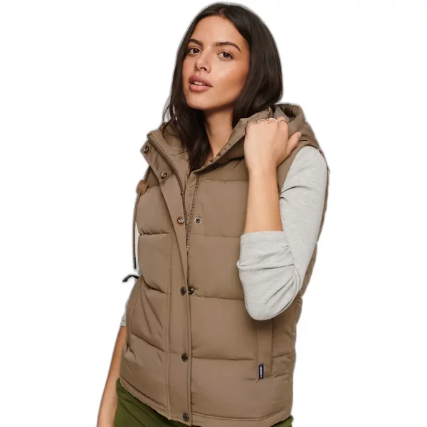 ÄRmellose Daunenjacke Mit Kapuze, Damen Superdry Everest-image