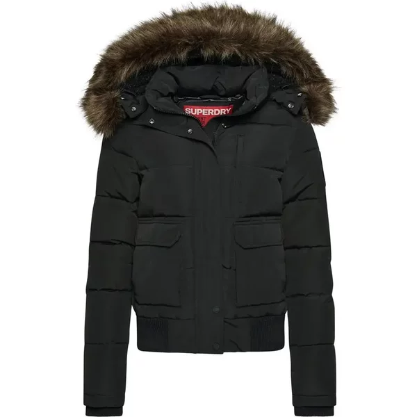 Gepolsterte Jacke Mit Kapuze, Frau Superdry Everest-image