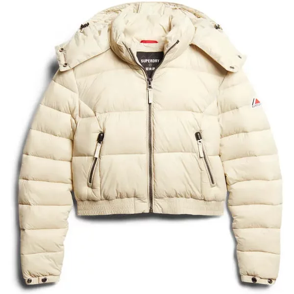 Kurze Daunenjacke Mit Kapuze, Damen Superdry Fuji-image