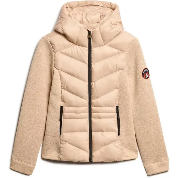 Damen Hybridjacke Mit Kapuze Aus Strick Superdry Storm-image