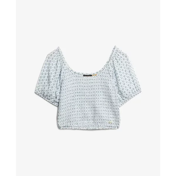 Damenbluse Mit Knopfleiste Superdry-image