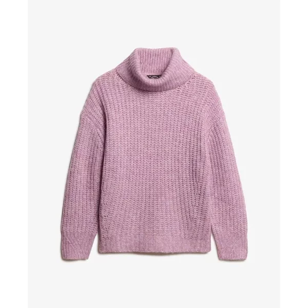 Grobstrick-Pullover Mit Weitem Ausschnitt FüR Frauen Superdry-image