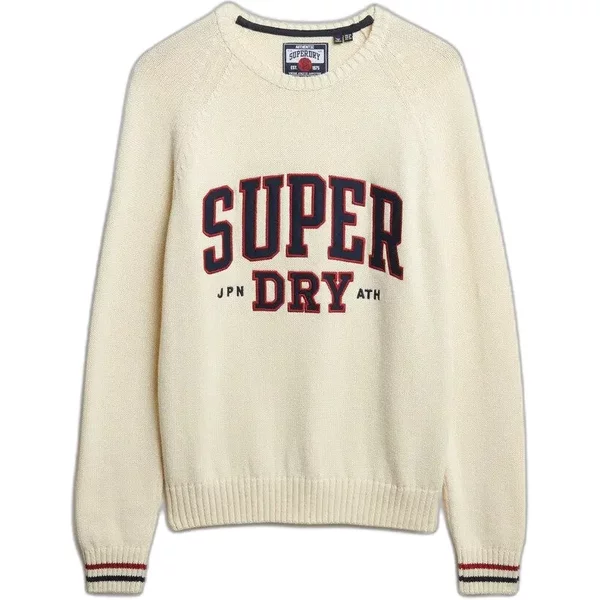 HüFtnaher, Flexibler Pullover Mit Muster FüR Frauen Superdry-image