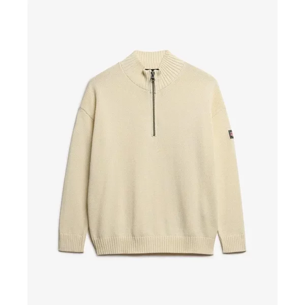 Pullover Aus Strick Mit Stehkragen FüR Damen Superdry-image