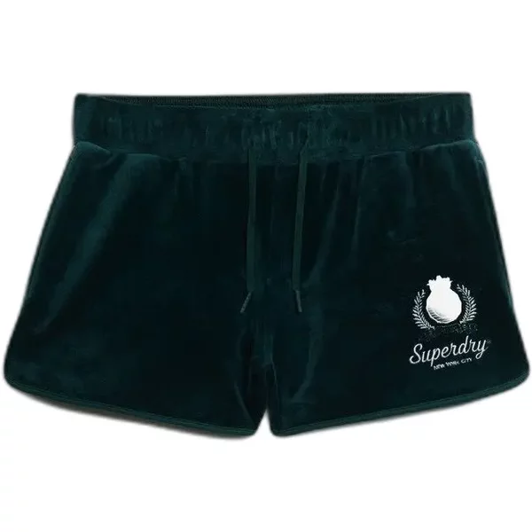 Samtshorts FüR Damen Superdry Country Club-image