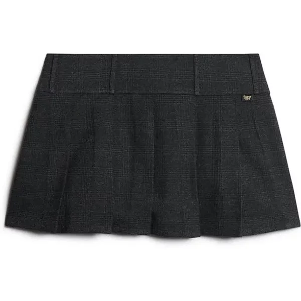 Miniplissee-Rock Mit Niedriger Taille Frau Superdry-image