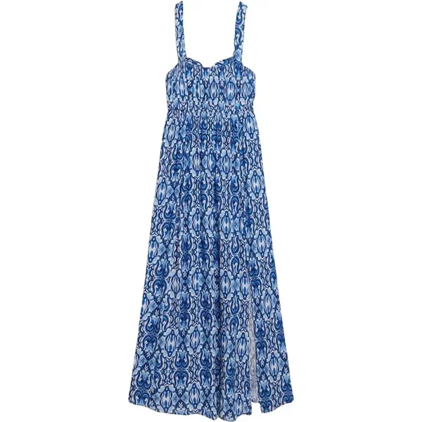 Langes Kleid Zum Binden Im RüCken Frau Superdry-image