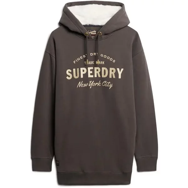Kleid Damen Superdry Luxe Metallic-image