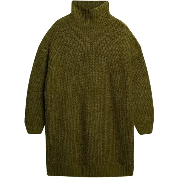 Dicke, Gerippte Strickkleid FüR Damen Superdry-image