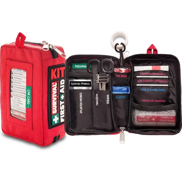 Trousse de secours compacte Survival First Aid Kit