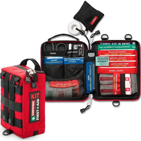 Kompakte Erste-Hilfe-Ausrüstung Survival First Aid Kit
