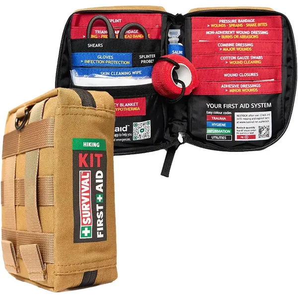 First Aid Kit for Hiking Survival First Aid Kit