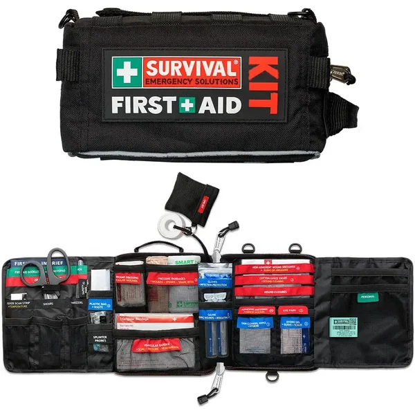 Kit de primeros auxilios para vehículo Survival First Aid Kit