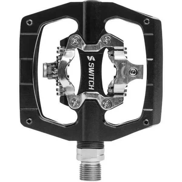 Paire De PéDales Gravel - Plate Automatique Alu Switch Cnc (Shimano Spd)-image