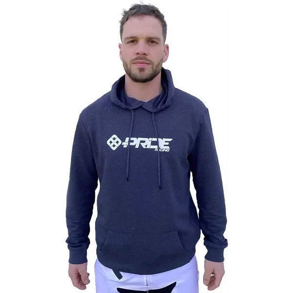 Sweatshirt à Capuche Pride Racing Logo Heather Asphalt-image